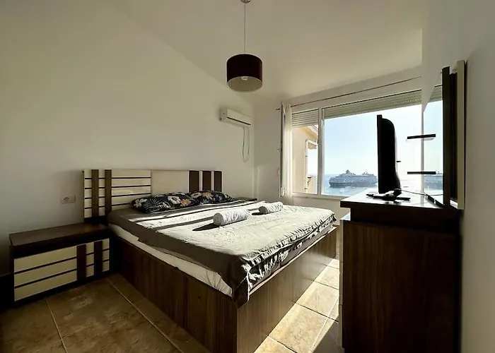 Lägenhet Luxury Diva Sea View Apartment, Bougainville Bay