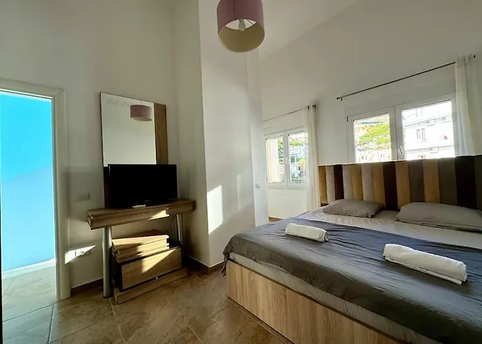 Luxury Diva Sea View Apartment, Bougainville Bay * Sarandë