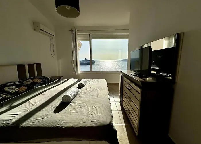 Luxury Diva Sea View Apartment, Bougainville Bay Lägenhet Sarandë