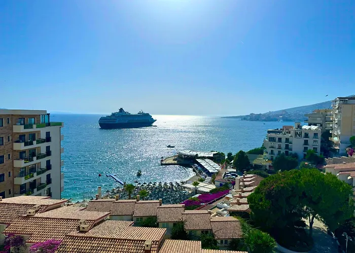 Luxury Diva Sea View Apartment, Bougainville Bay * Sarandë